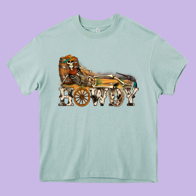 Howdy Killer Heavy Core Tee Designed By Nancycooperartshop