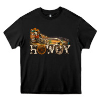 Black howdy killer Heavy Core Tee - NancyCooperArtShop