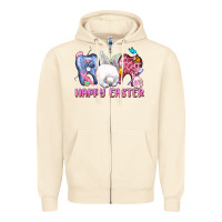 Sandshell Happy Easter Dental Easter Day Zipper Hoodie - CowGirlArtShop