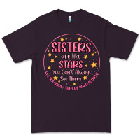 Plum sisters are like stars you can't always see them Premium Tee - MaliasSmallBusiness