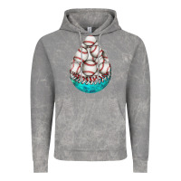 Cloud Rock baseball and western roses teardrop  8 Vintage Hoodie - BundleAndBundleShop