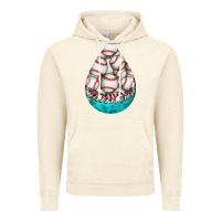 Vintage Artic baseball and western roses teardrop  8 Vintage Hoodie - BundleAndBundleShop