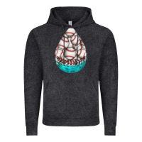 Baseball And Western Roses Teardrop  8 Vintage Hoodie | Teevron