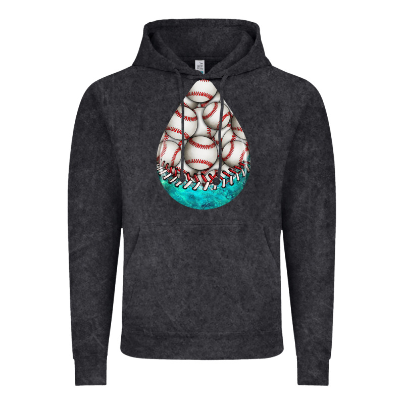 Baseball And Western Roses Teardrop  8 Vintage Hoodie by BundleAndBundleShop | Teevron