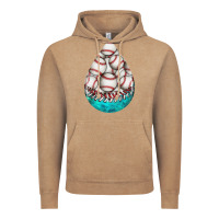 Vintage Coffee baseball and western roses teardrop  8 Vintage Hoodie - BundleAndBundleShop