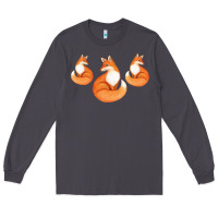 Smoke Three Little Foxes IN Fox Family I Gift Long Sleeve Tee - Bettercallsaul