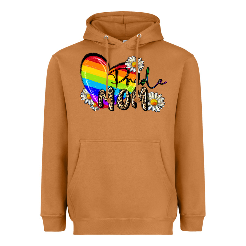 Pride Mom Mother's Day Heavyweight Hoodie by FaDigitalArtStudio | Teevron