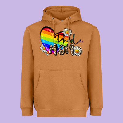 Pride Mom Mother's Day Heavyweight Hoodie Designed By Fadigitalartstudio