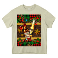 Mossy snow and beer bottles Heavy Core Tee - AdoDesignShop