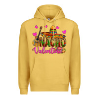 Antique Gold nacho valentine Premium Hoodie - OliviaCreatesArt