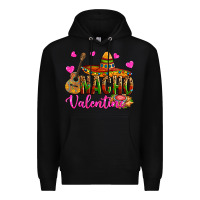 Black nacho valentine Premium Hoodie - OliviaCreatesArt