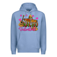 Colony Blue nacho valentine Premium Hoodie - OliviaCreatesArt