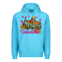 Ocean Blue nacho valentine Premium Hoodie - OliviaCreatesArt