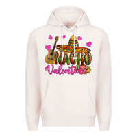 Pale Pink nacho valentine Premium Hoodie - OliviaCreatesArt