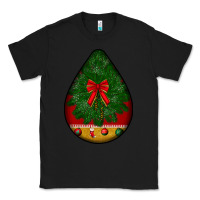 Black christmas teardrop Classic Tee - BundleAndBundleShop