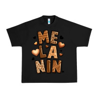 Black melanin Urban Heavy Tee - LillyAllenDesigns