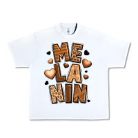 White melanin Urban Heavy Tee - LillyAllenDesigns