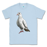 Dusty Blue Dove Classic Tee - LillyAllenDesigns