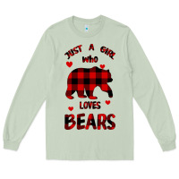 Matcha Just A Girl Who Loves Bears Long Sleeve Tee - Bettercallsaul