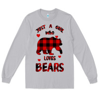 Moon Dust Just A Girl Who Loves Bears Long Sleeve Tee - Bettercallsaul