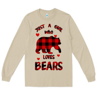 Just A Girl Who Loves Bears Long Sleeve Tee | Teevron