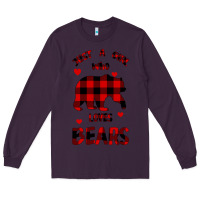 Plum Just A Girl Who Loves Bears Long Sleeve Tee - Bettercallsaul