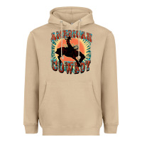 Mushroom American cowboy Heavyweight Hoodie - FaDigitalArtStudio