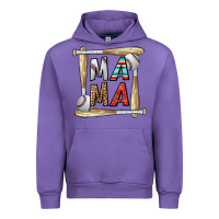 Tulip baseball mama Urban Hoodie - CowhideDigitalArt