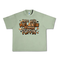 Oil Green made with melanin always poppin' Urban Heavy Tee - LillyAllenDesigns