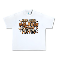 White made with melanin always poppin' Urban Heavy Tee - LillyAllenDesigns