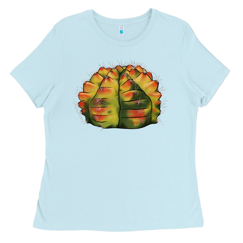 Gymnocalycium Variegated Cactus Ladies Tee by LillyAllenDesigns | Teevron