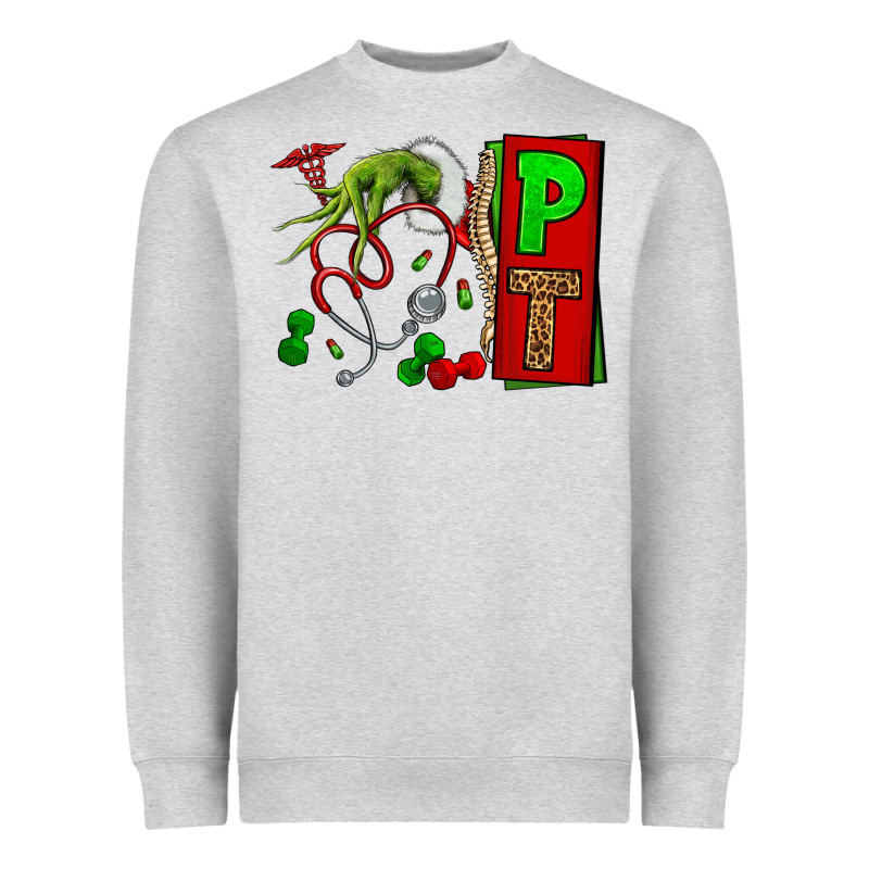 Christmas Character Nurse Heavyweight Sweatshirt by NancyCooperArtShop | Teevron