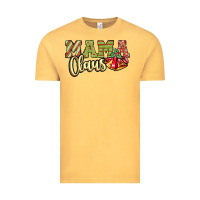 Vintage Mustard mama claus Vintage Tee - JahusDesignShop