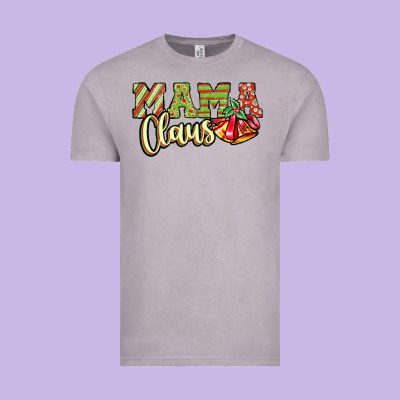 Mama Claus Vintage Tee Designed By Jahusdesignshop