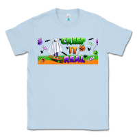 Dusty Blue creep it real libbey glass Classic Tee - BundleAndBundleShop