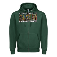 Sports Green Its the guts and its the glory 4th of july Zipper Hoodie - CowGirlArtShop