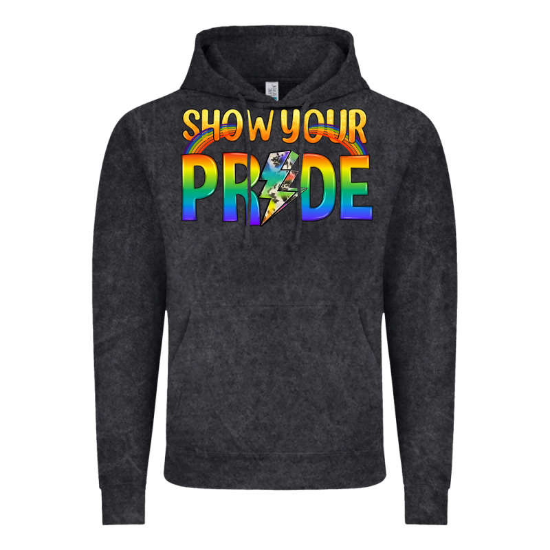 Lgbtq Show Your Pride With Rainbow Vintage Hoodie by BundleAndBundleShop | Teevron