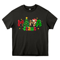 Asphalt mama claus Heavy Core Tee - NancyCooperArtShop