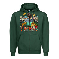 Sports Green Mom of twins Mother's Day Zipper Hoodie - CowGirlArtShop