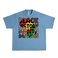 Pebble Blue black history month Urban Heavy Tee - LillyAllenDesigns