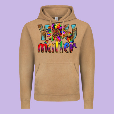 Lgbtq You Matter With Leopard Vintage Hoodie Designed By Bundleandbundleshop