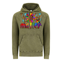 Vintage Olive Lgbtq You Matter With Leopard Vintage Hoodie - BundleAndBundleShop