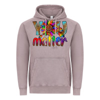 Vintage Zinc Lgbtq You Matter With Leopard Vintage Hoodie - BundleAndBundleShop