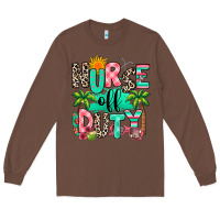 Chestnut nurse off duty summer break Long Sleeve Tee - RanaPortraitStore
