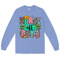 Colony Blue nurse off duty summer break Long Sleeve Tee - RanaPortraitStore