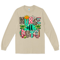 Mushroom nurse off duty summer break Long Sleeve Tee - RanaPortraitStore