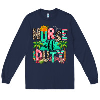 Navy nurse off duty summer break Long Sleeve Tee - RanaPortraitStore