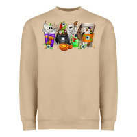 Mushroom Halloween Coffee Cups Heavyweight Sweatshirt - texasbilliewilder