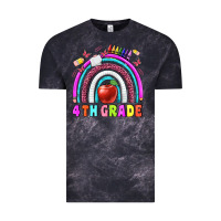 Cloud Black 4 th  grade Vintage Tee - BundleAndBundleShop