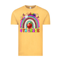 Vintage Mustard 4 th  grade Vintage Tee - BundleAndBundleShop